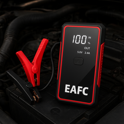 PowerGuard™ – Inteligentny Rozrusznik Samochodowy 2000A z Funkcją Power Banku i Latarką LED